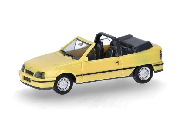 HER421027 - OPEL Kadett E cabriolet geel - 1