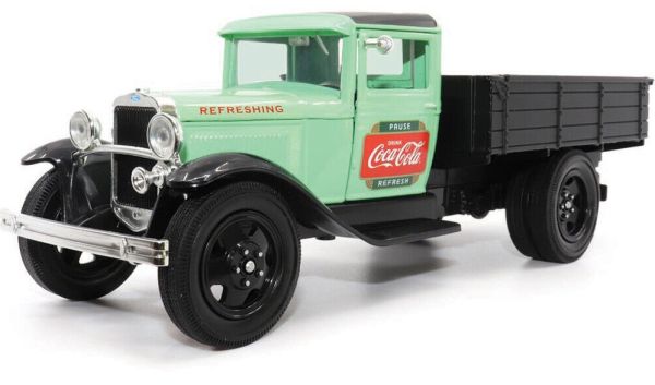 MCITY424024 - FORD AA Pick-up 1931 COCA-COLA groen - 1