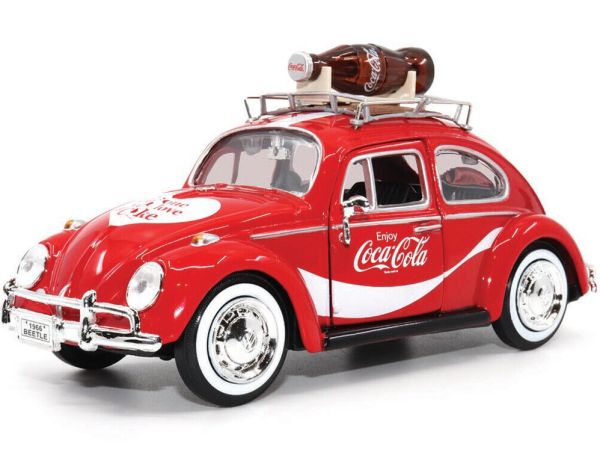 MCITY424066 - VOLKSWAGEN Kever met Coca-Cola flesje - 1