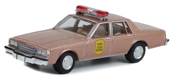 GREEN43010-B - CHEVROLET caprice 1987 Iowa State Police uit de HOT PURSUIT serie onder blisterverpakking - 1