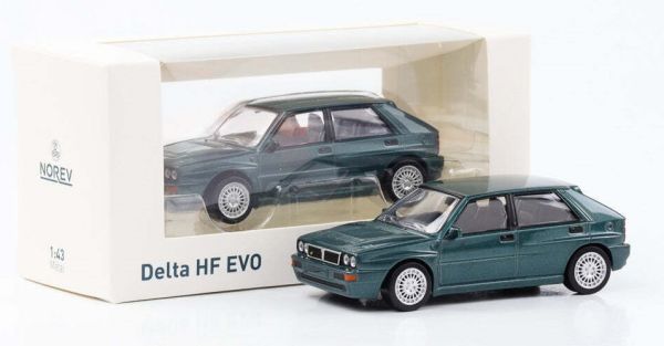 NOREV430201L - DELTA HF Evo 1993 Metallic groen uit het Youngtimers-assortiment - 1