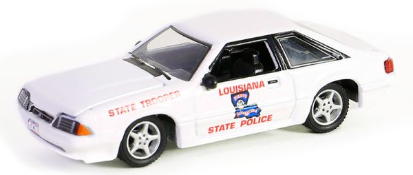 GREEN43030-C - FORD Mustang SSP 1993 Louisiana Police uit de HOT PURSUIT serie in blisterverpakking - 1