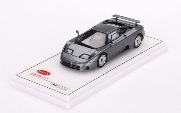 TSM430734 - BUGATTI EB110 GT donkergrijs - 1