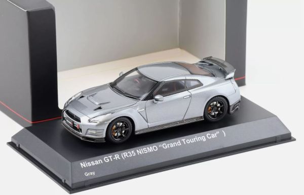 KYO43110GR-B - NISSAN GT-R - R35 NISMO toerwagen metallic grijs - 1