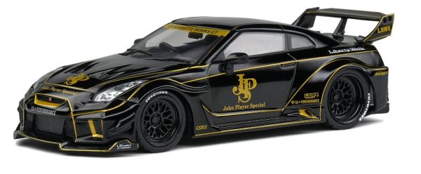 SOL4311201 - NISSAN GT-R (R35) LB Silhouette JPS zwart en goud - 1