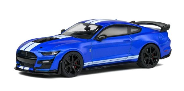 SOL4311501 - SHELBY MUSTANG GT500 2020 blauw - 1