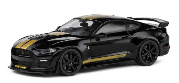 SOL4311506 - SHELBY Mustang GT500 2020 Zwart en goud - 1