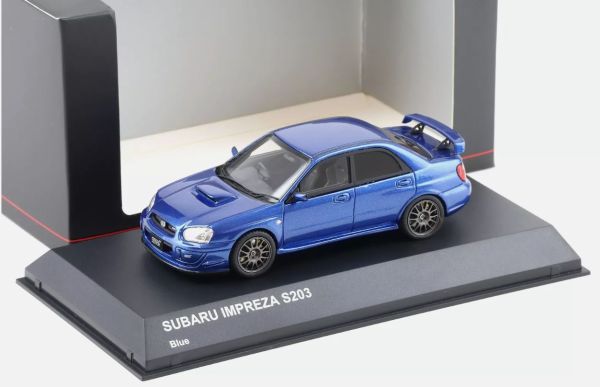 KYO43115BL-B - SUBARU Impreza S203 Blauw metallic - 1