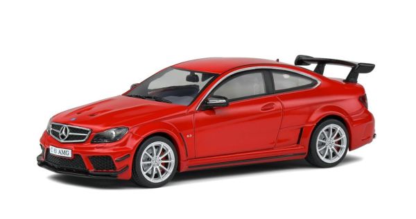 SOL4311602 - MERCEDES C63 AMG zwart rood serie 2012 - 1