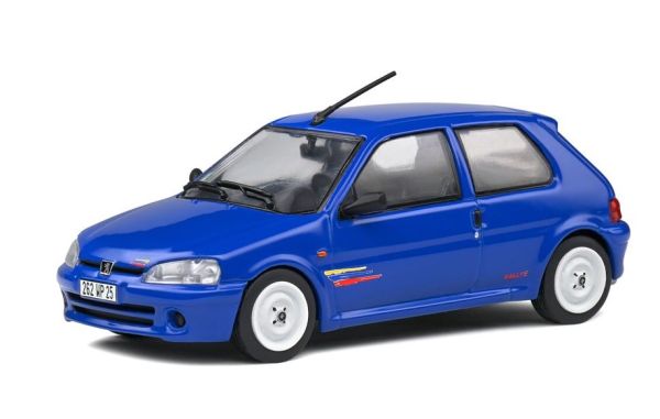 SOL4312102 - PEUGEOT 106 fase 2 rally blauw 1995 - 1