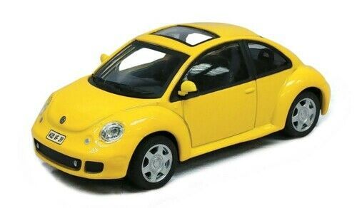 CAR431380 - Gele auto - VOLKSWAGEN New Beetle - 1