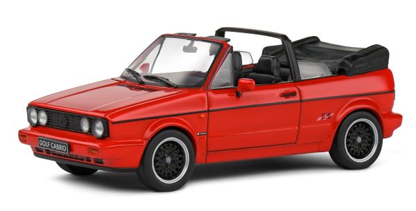 SOL4315801 - VOLKSWAGEN Golf MKI Cabrio 1992 Rood - 1