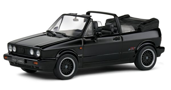 SOL4315802 - 1992 VOLKSWAGEN Golf MKI Cabriolet Sportline Zwart - 1