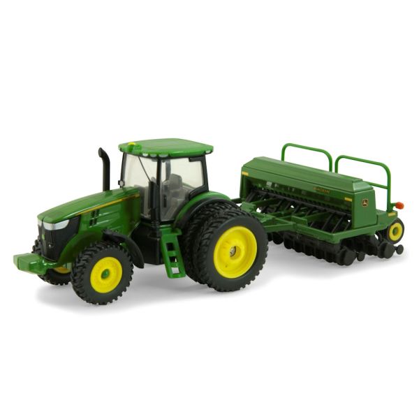 ERT45433 - JOHN DEERE 7215R dubbele achterwielen met zaaimachine - 1