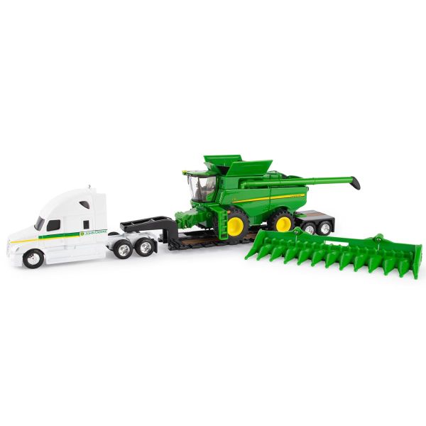 ERT45656 - FREIGHTLINER met uitrustingsdrager en JOHN DEERE S780 Harvester - 1