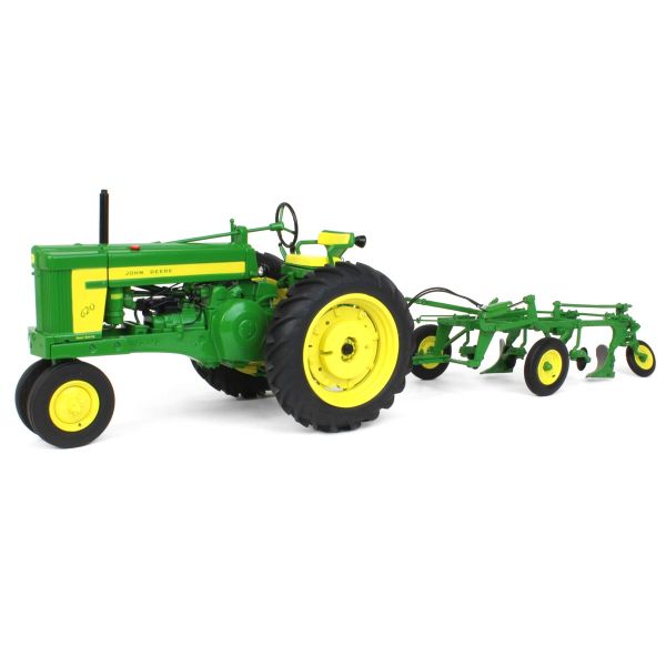 ERT45691 - JOHN DEERE 620 rijgewas met 555 ploeg – historische precisie - 1