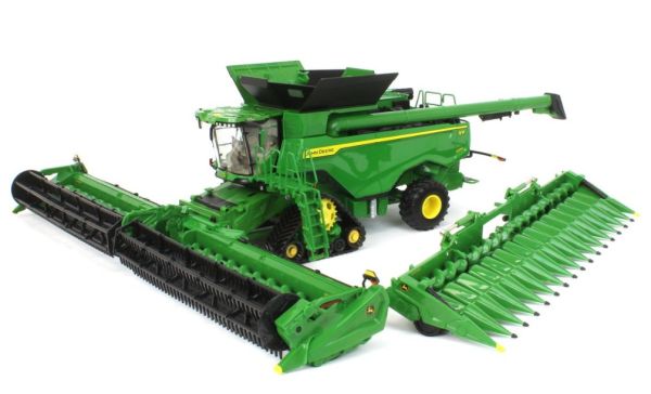 ERT45759 - Maaidorser JOHN DEERE X9 1000 op rupsbanden met 2 snedes - Prestige Collection - 1