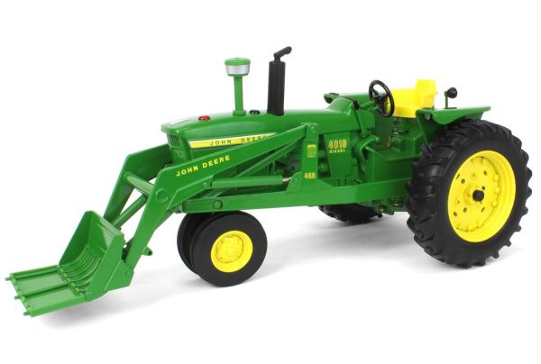 ERT45860 - JOHN DEERE 4010 rijencultivator met voorlader 46A - Prestige Collection - 1