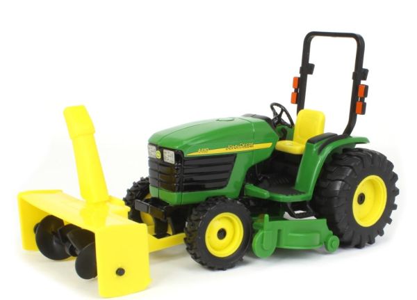 ERT45898 - Micro-tractor JOHN DEERE 4410 met sneeuwblazer - 1