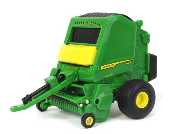 ERT45901 - JOHN DEERE 561R rondebalenpers met rondebalenpers - 1