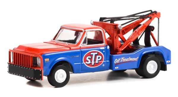 GREEN46110-B - CHEVROLET C-30 Dually 1971 STP bergingswagen uit de serie DUALLY DRIVERS in blisterverpakking - 1