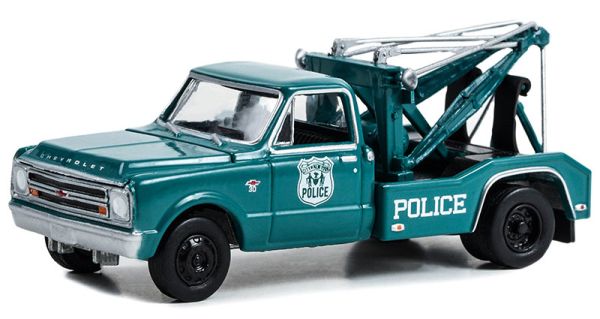 GREEN46120-A - 1967 CHEVROLET C-30 New York Police DUALLY DRIVERS in blisterverpakking - 1