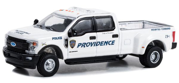 GREEN46120-E - 2018 FORD F-350 Rhode Island Politie DUALLY DRIVERS onder blisterverpakking - 1