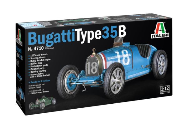 ITA4710 - BUGATTI Type 35B om te monteren en te schilderen - 1