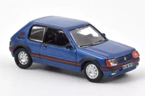 NOREV471729 - PEUGEOT 205 GTI 1990 Miami Blue - 1