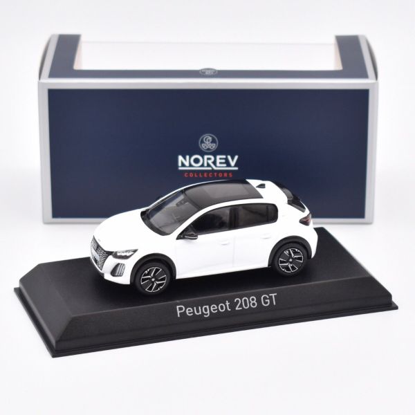 NOREV472841 - PEUGEOT 208 GT 2024 Banquise Wit - 1