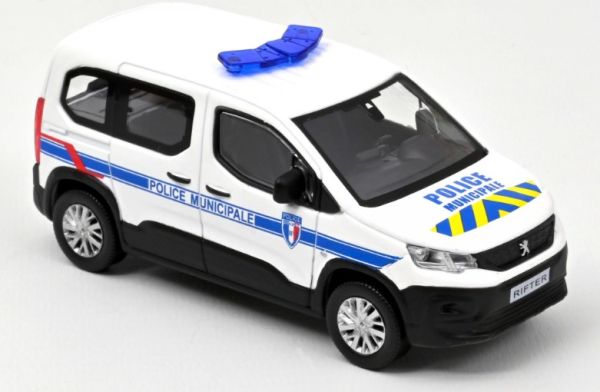 NOREV479068 - PEUGEOT Rifter 2019 Politie Gemeentelijk Geel en Blauw Signalisatie - 1