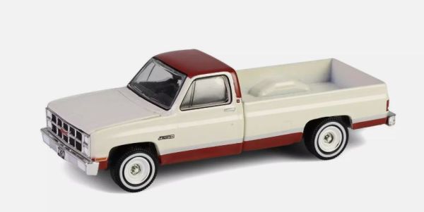 GREEN48100-D - GMC Sierra Classic K2500 1981 beige en rood uit DOWN ON THE FARM serie 10 in blisterverpakking - 1