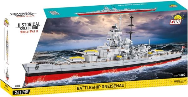 COB4835 - Slagschip SLAGSCHIP GNEISENAU - 2417 stuks - 1