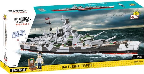 COB4838 - Slagschip BATTLESHIP Tirpitz LD.ED exclusieve editie – 2960 stuks - 1