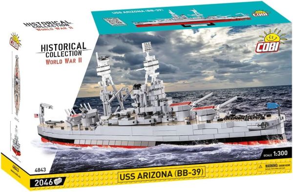 COB4843 - USS ARIZONA BB-39 slagschip - 2046 stuks - 1