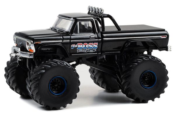 GREEN49130-B - 1979 FORD F-250 Ranger THE BOSS monster truck uit de serie KINGS OF CRUNCH in blisterverpakking - 1