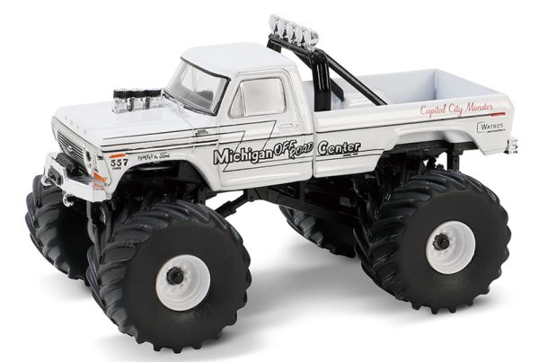 GREEN49150-A - 1978 FORD F-250 Monster truck CAPITOL CITY MONSTER uit de serie KINGS OF CRUNCH in blisterverpakking - 1