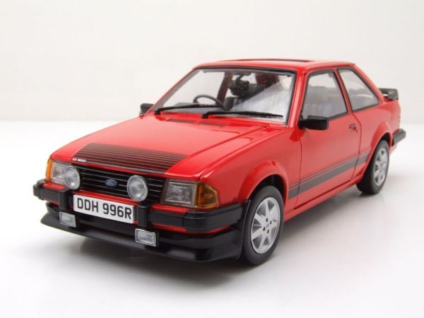 SUN4996R - FORD escort MKIII RS1600i 1984 rood - 1