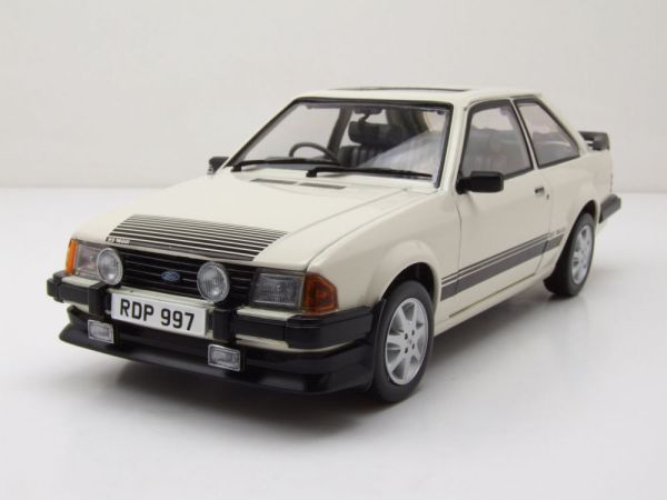 SUN4997R - FORD escort MKIII RS1600i 1984 wit - 1