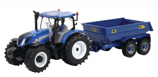 BRI43268 - NEW HOLLAND T6.175 met NC-aanhanger - 1