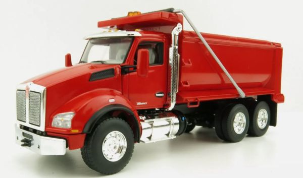 FIGE50-3469 - KENWORTH T880 6x4 kipper rood - 1