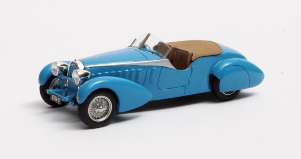 MTX50205-041 - BUGATTI Type 57 TT Therese van Bertelli blauw 1935 - 1