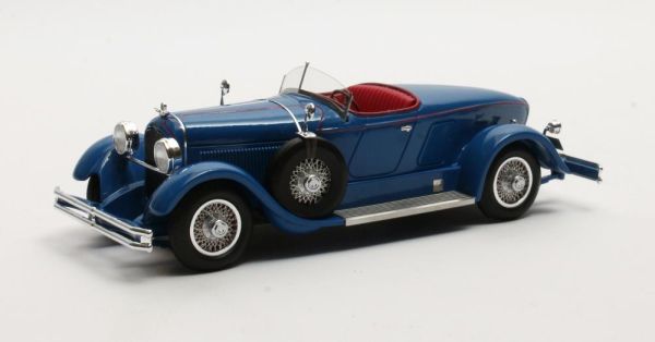 MTX50406-041 - DUESENBERG Model X McFarlan Boot Roadster Blauw 1927 - 1