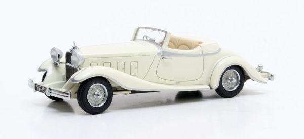 MTX50407-031 - DELAGE D8S De Villars cabriolet wit 1933 - 1