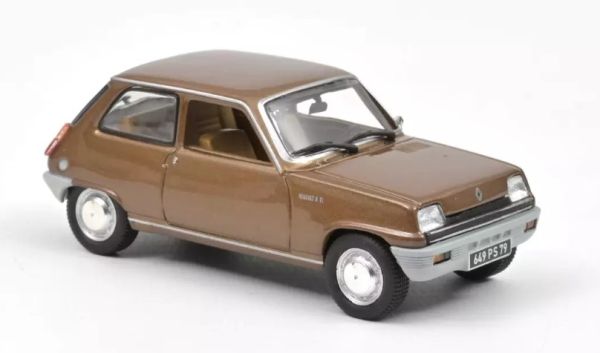 NOREV510529 - RENAULT 5 TL 1974 bruin metallic - 1