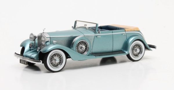 MTX51705-121 - ROLLS-ROYCE Phantom II Continental metallic blauw 1934 - 1