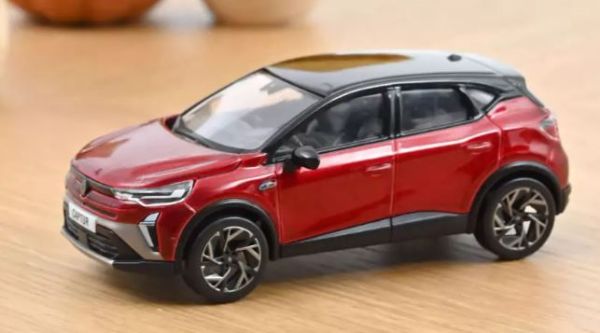 NOREV517766 - RENAULT Captur 2024 Esprit Alpine Zwart en Vlamrood - 1