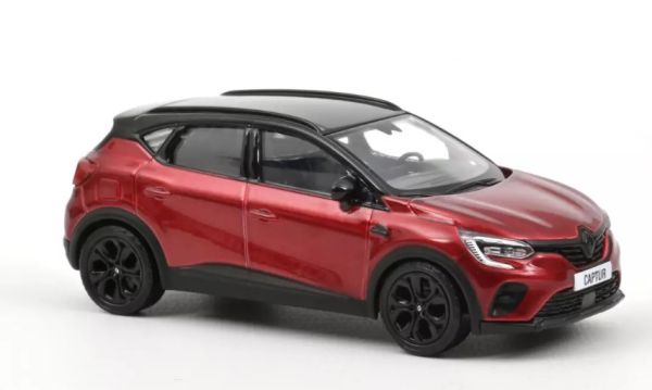 NOREV517769 - RENAULT Captur Rive Gauche 2022 Vlam rood en zwart - 1