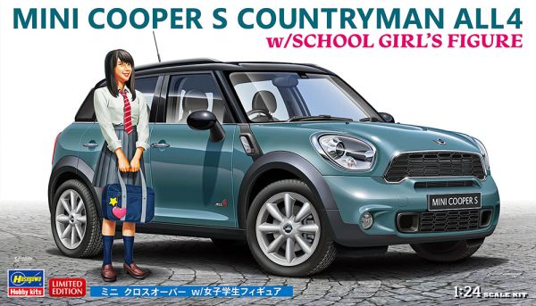 HAW52359 - MINI COOPER Countryman ALL4 met schoolmeisje monteren en schilderen - 1