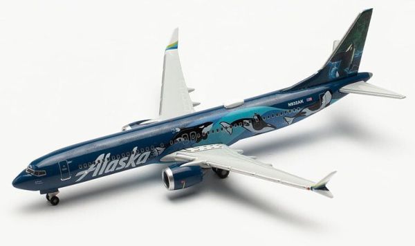 HER536820 - BOEING 737 Max 9 Alaska Orka Wonderen van de westkust - 1